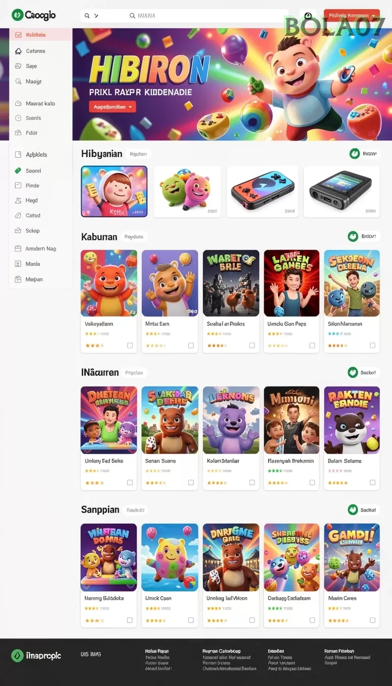 Cuplikan layar POS4D — menu navigasi