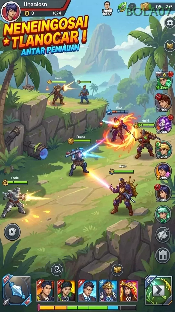 Cuplikan layar BANDIT4D — aktivitas